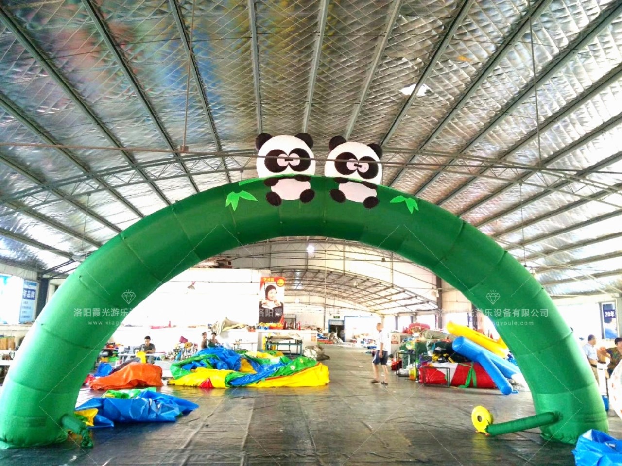 北京小熊猫充气拱门